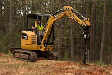 cat skid steer auger filling|cat backhoe augers.